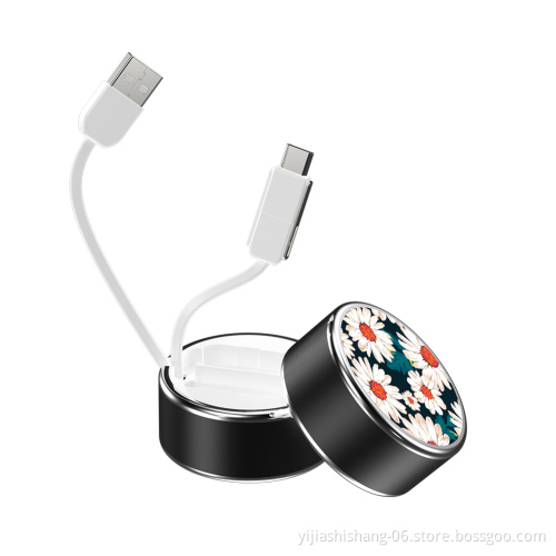 Yijiashishang 2020 New promotional gifts Customizable Fast Charging Retractable Usb Cable for Mobile